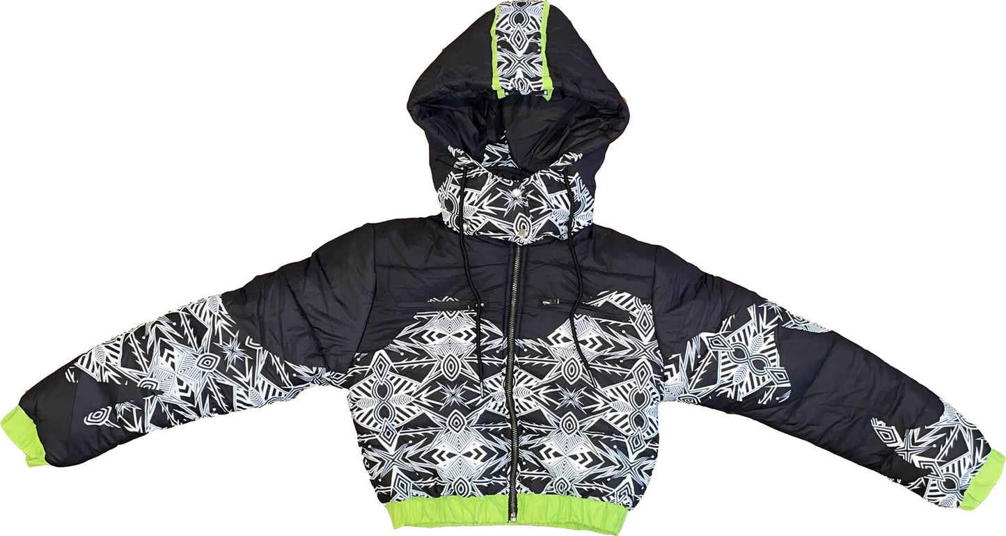 Lime Bubble Jacket